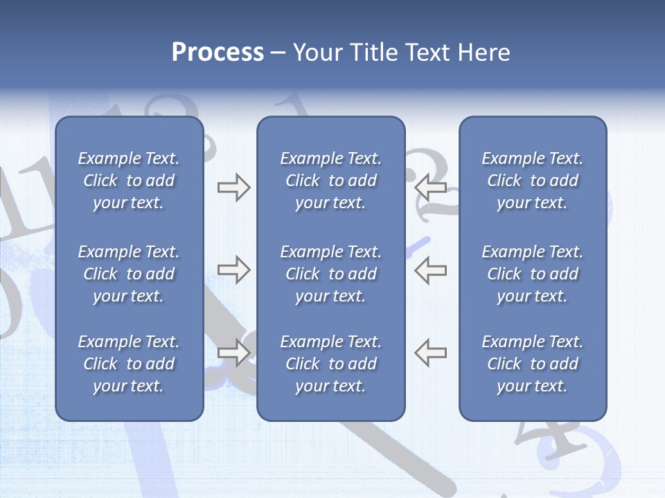 Female Touching Young PowerPoint Template