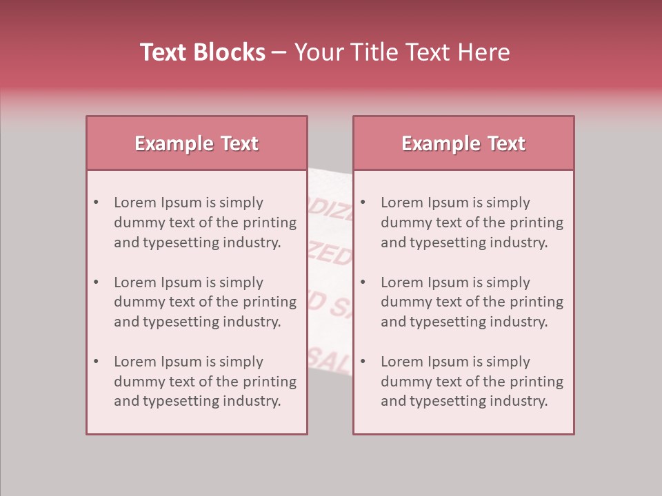 Togetherness Old Two PowerPoint Template