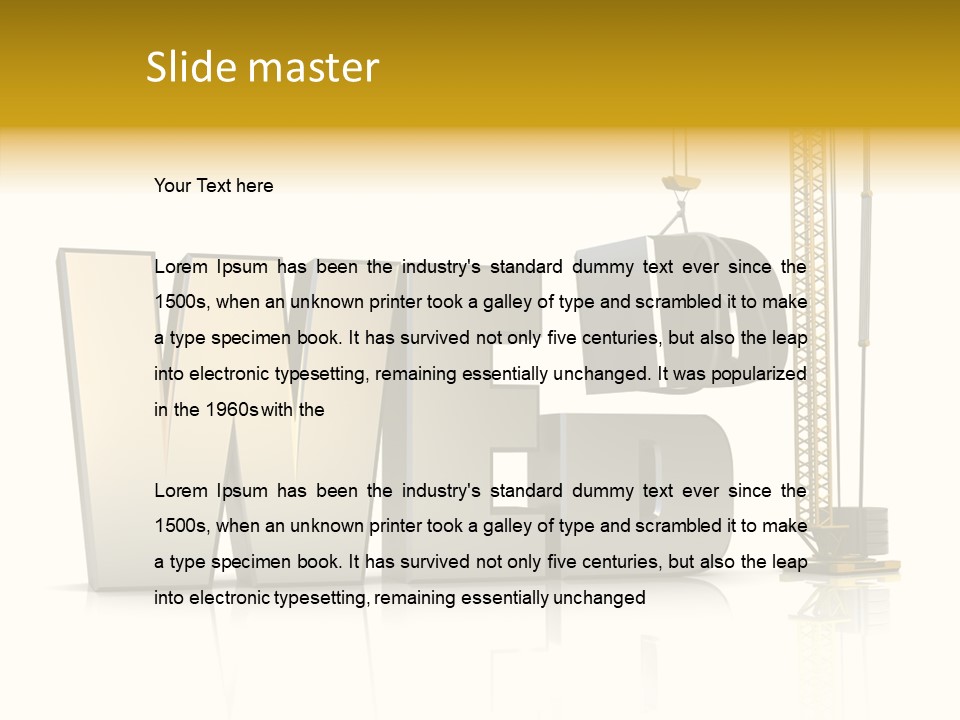 Hand Aging Closeup PowerPoint Template