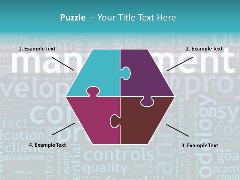 Helping Hand White Closeup PowerPoint Template