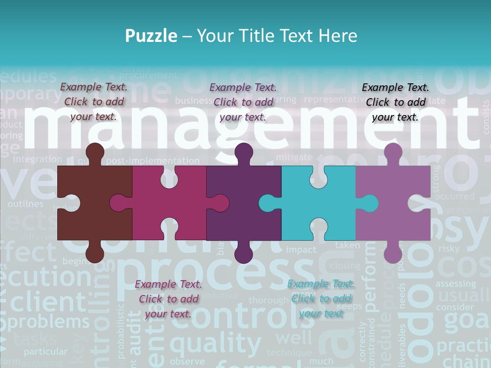 Helping Hand White Closeup PowerPoint Template