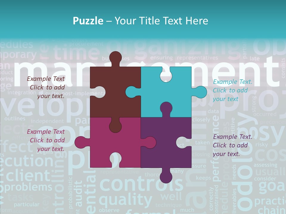 Helping Hand White Closeup PowerPoint Template