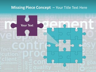 Helping Hand White Closeup PowerPoint Template