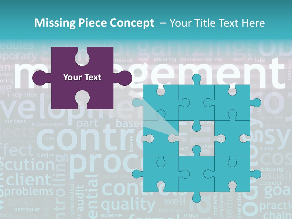 Helping Hand White Closeup PowerPoint Template