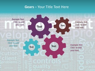 Helping Hand White Closeup PowerPoint Template