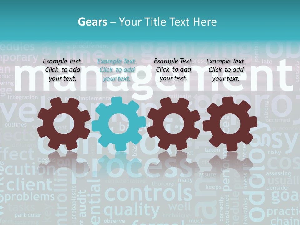 Helping Hand White Closeup PowerPoint Template