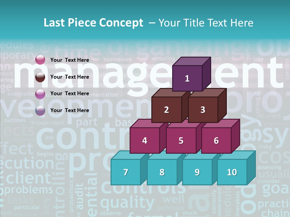 Helping Hand White Closeup PowerPoint Template