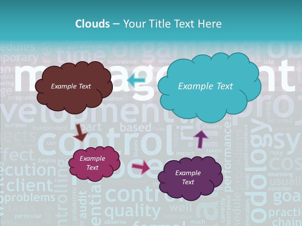 Helping Hand White Closeup PowerPoint Template