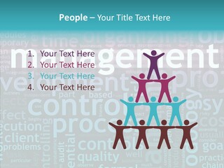 Helping Hand White Closeup PowerPoint Template
