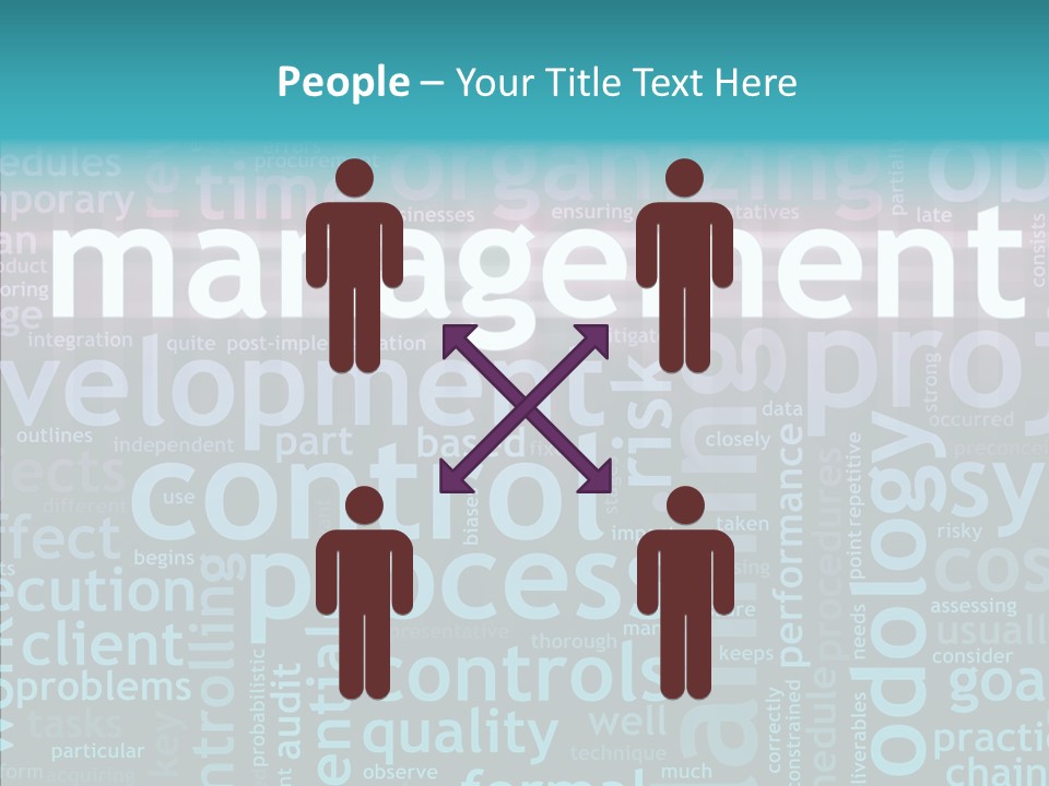 Helping Hand White Closeup PowerPoint Template