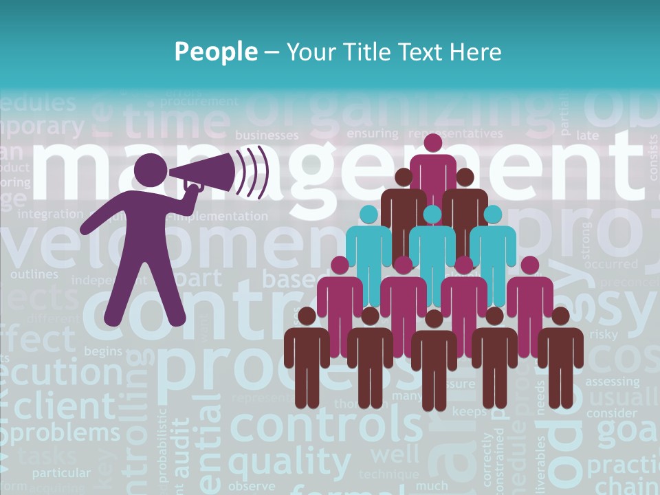Helping Hand White Closeup PowerPoint Template