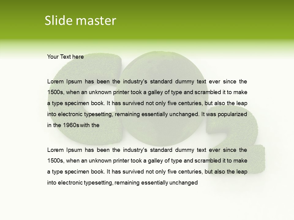 Human Old Hold PowerPoint Template