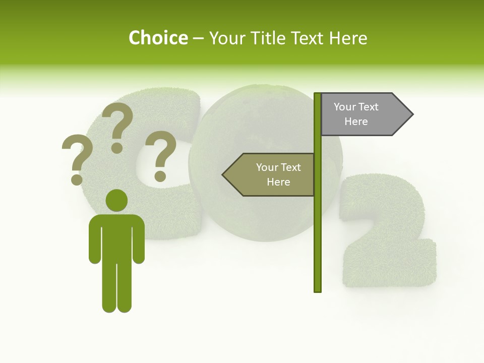 Human Old Hold PowerPoint Template