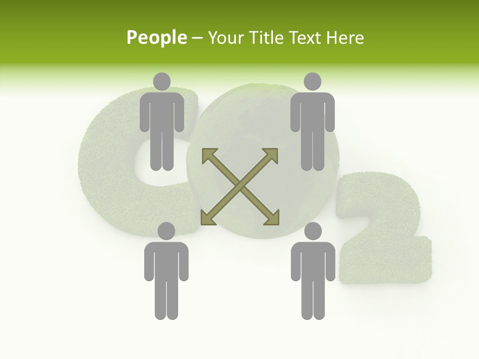 Human Old Hold PowerPoint Template