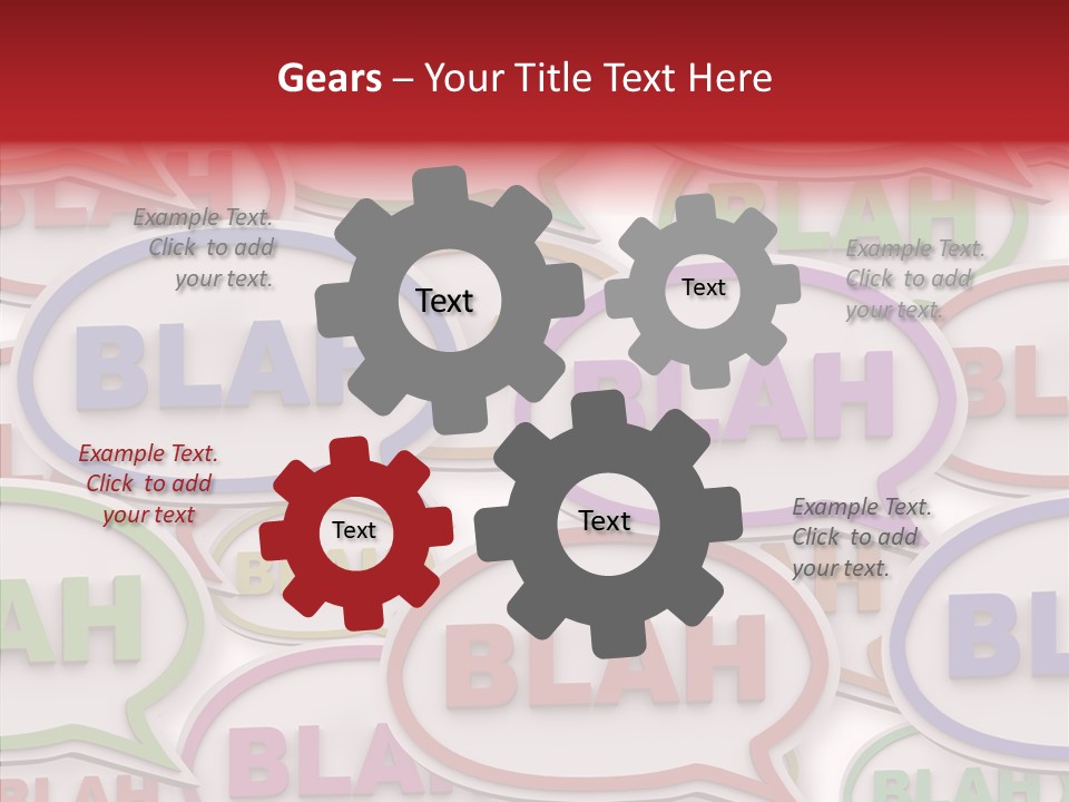 White Closeup Old PowerPoint Template