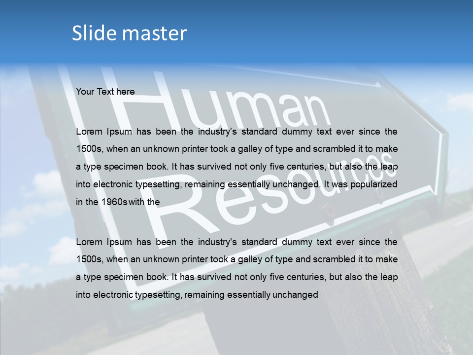 Adult White Background Hold PowerPoint Template