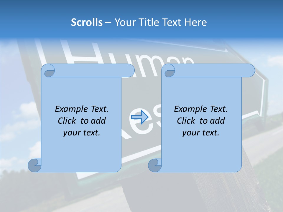 Adult White Background Hold PowerPoint Template