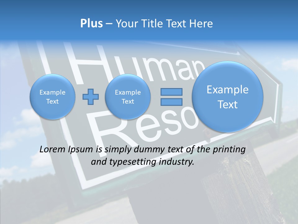 Adult White Background Hold PowerPoint Template