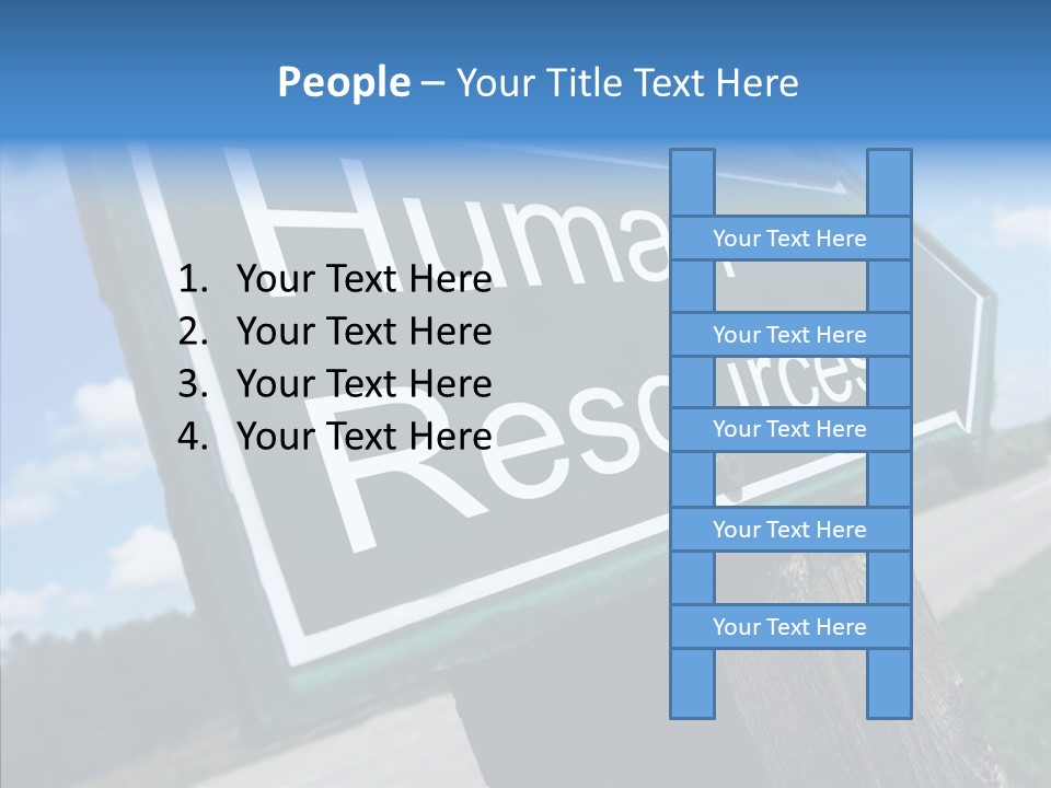 Adult White Background Hold PowerPoint Template