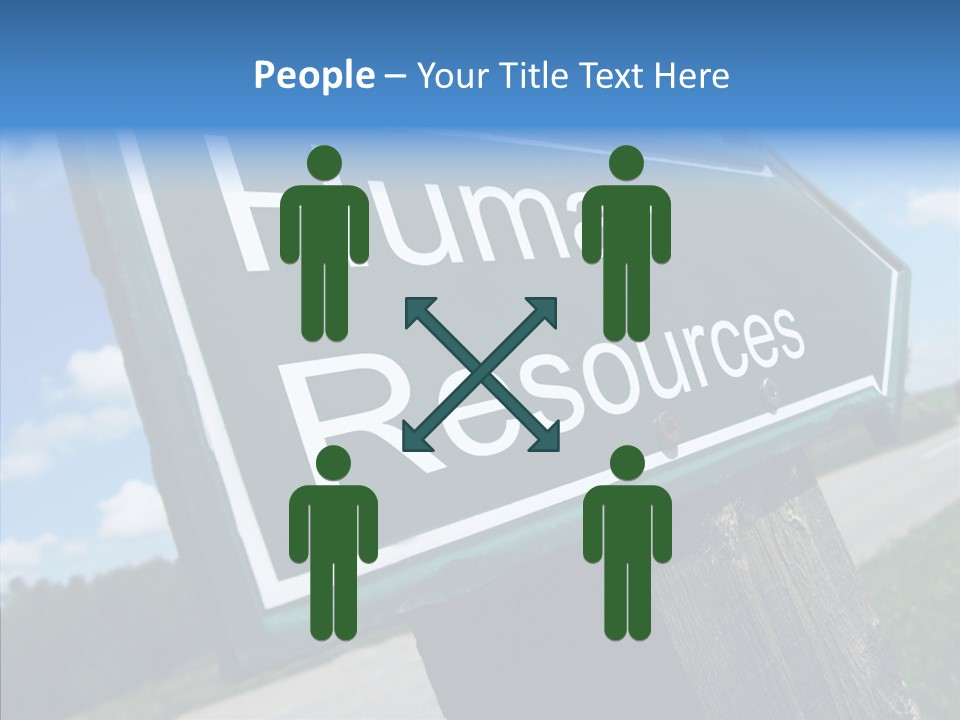 Adult White Background Hold PowerPoint Template