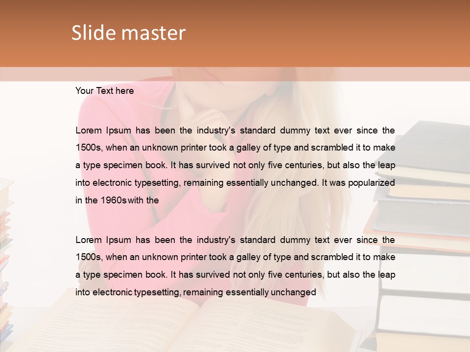Grandmother Assist Two PowerPoint Template