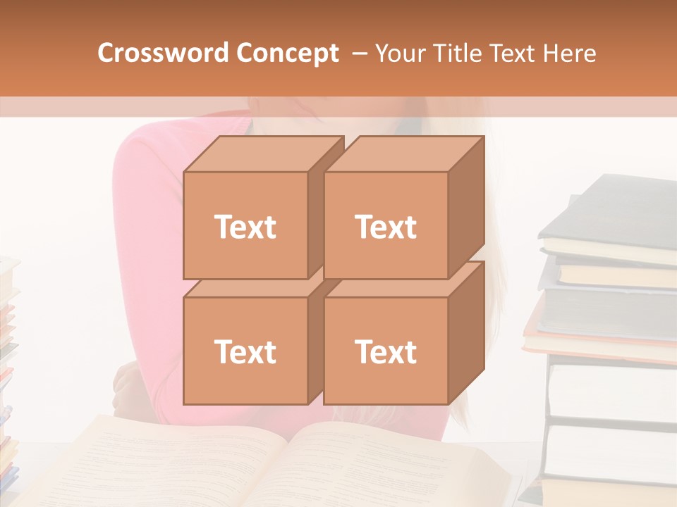 Grandmother Assist Two PowerPoint Template