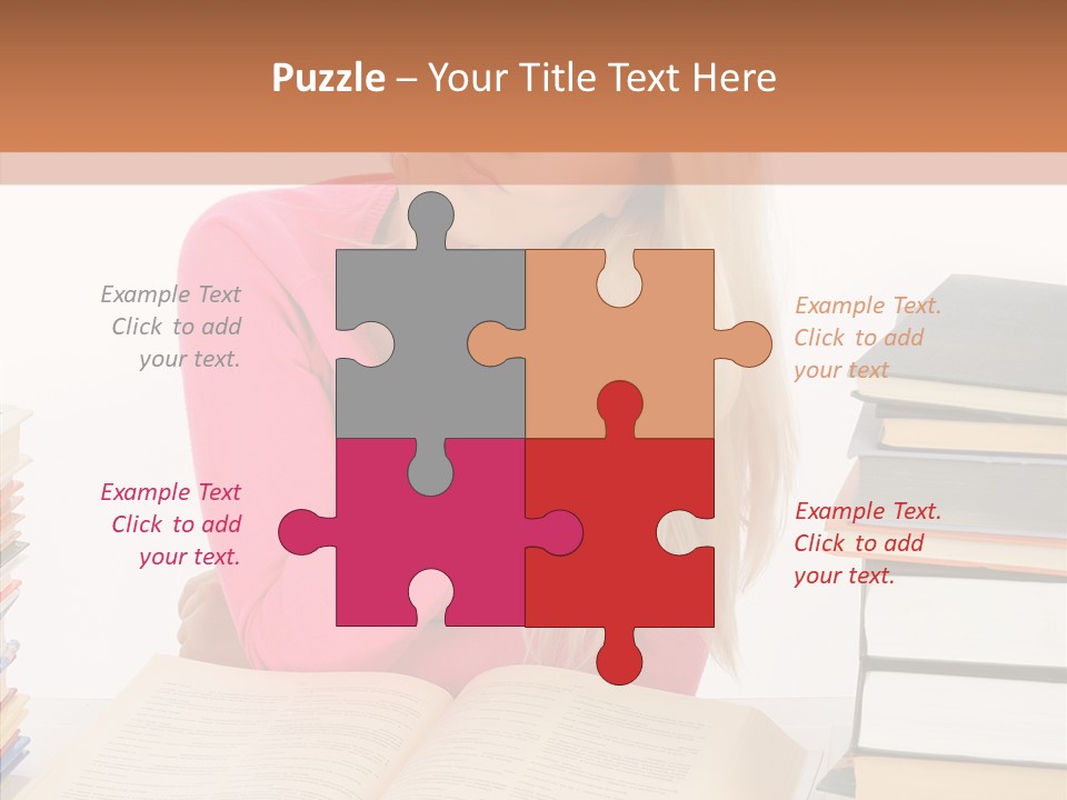 Grandmother Assist Two PowerPoint Template