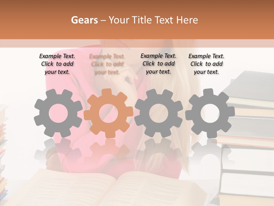 Grandmother Assist Two PowerPoint Template