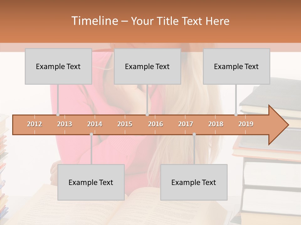 Grandmother Assist Two PowerPoint Template