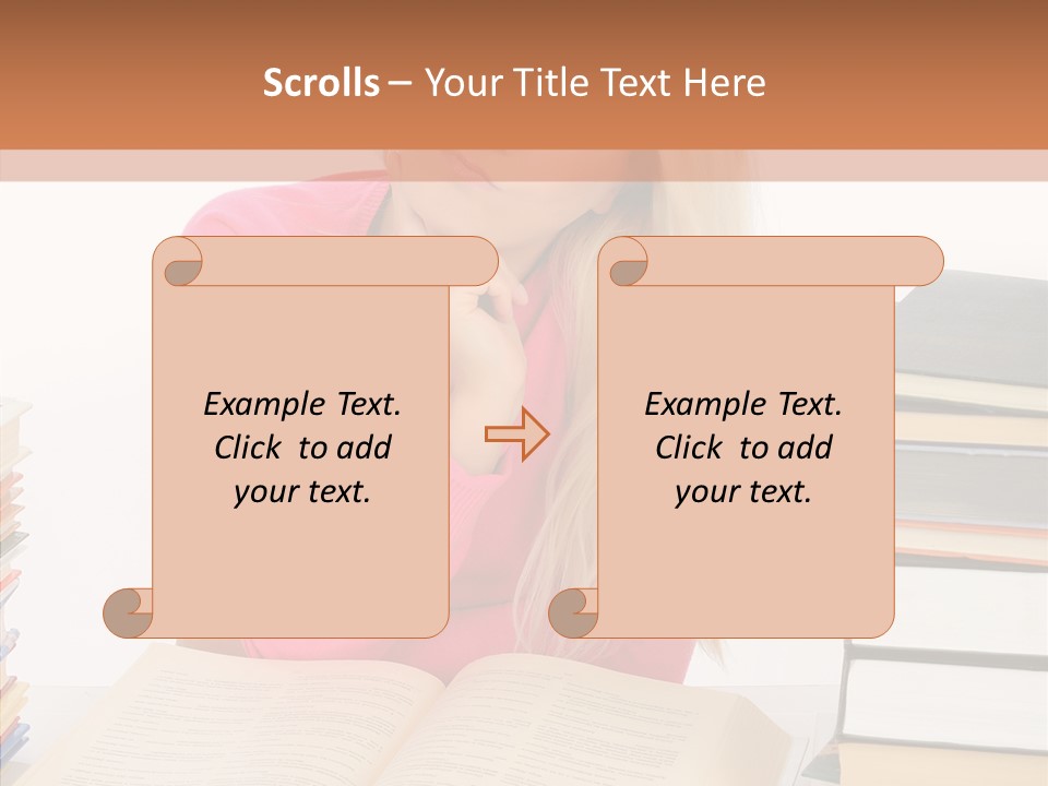 Grandmother Assist Two PowerPoint Template
