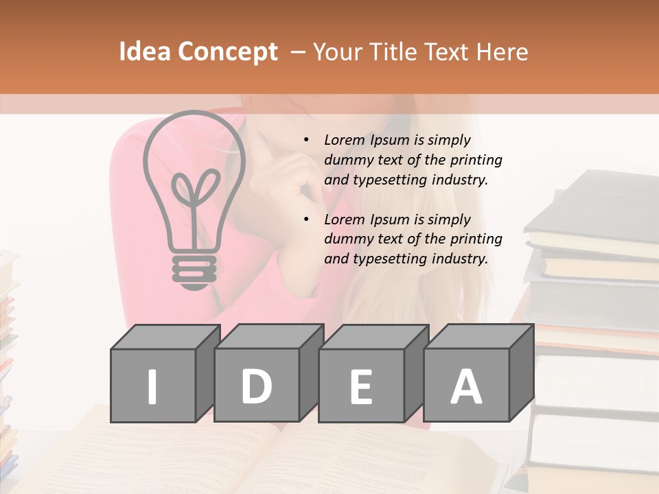 Grandmother Assist Two PowerPoint Template