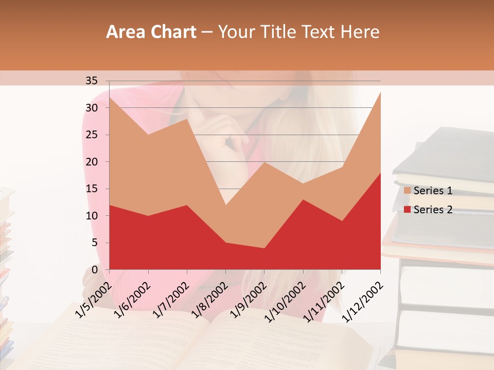 Grandmother Assist Two PowerPoint Template