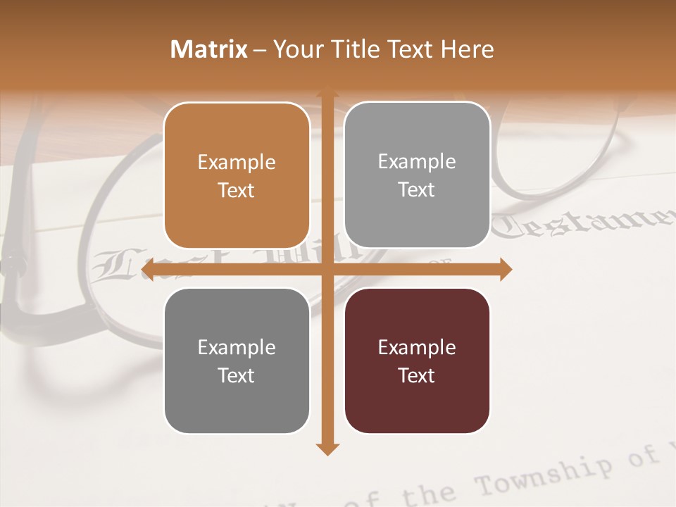 Elderly Hand Human PowerPoint Template