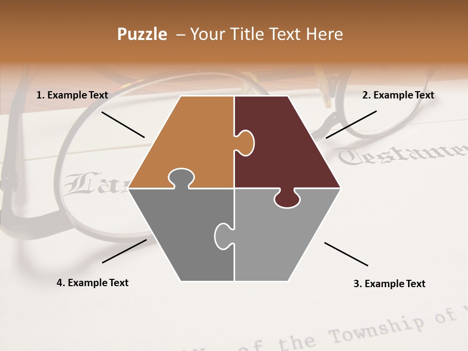 Elderly Hand Human PowerPoint Template