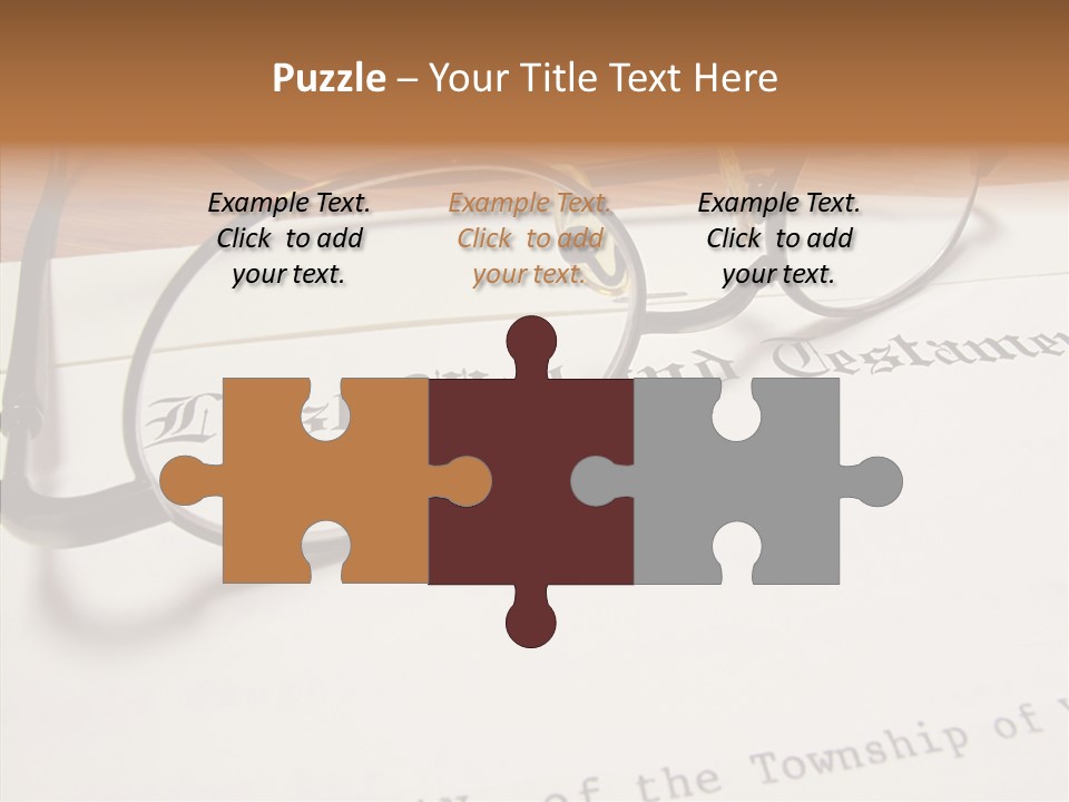 Elderly Hand Human PowerPoint Template