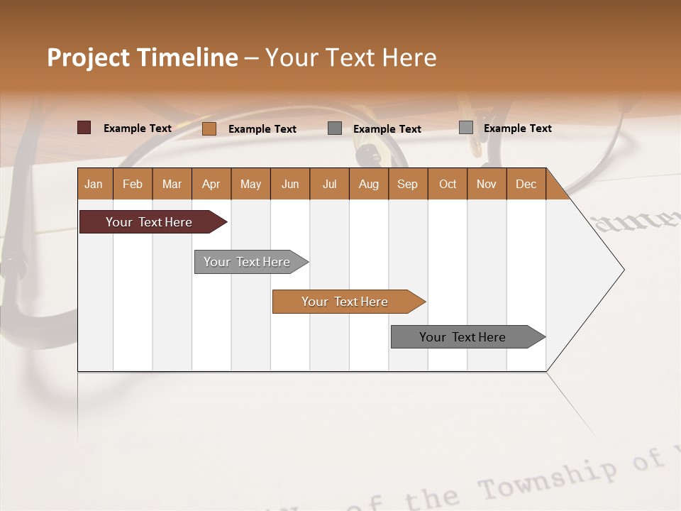 Elderly Hand Human PowerPoint Template