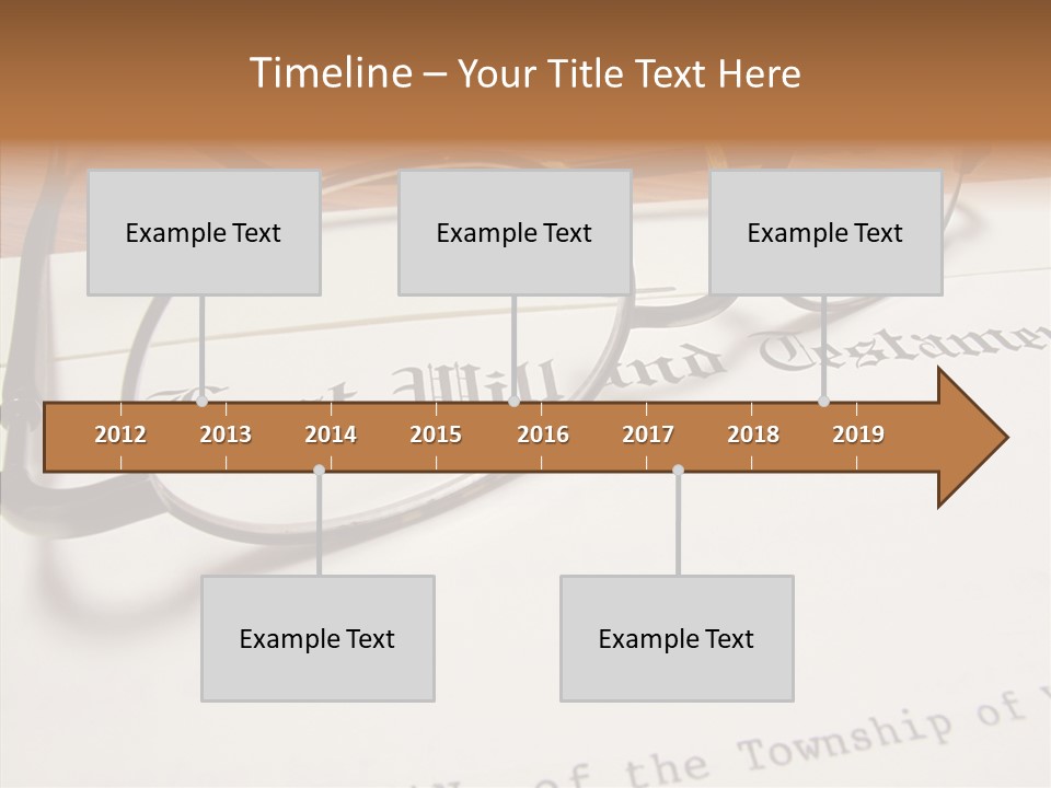 Elderly Hand Human PowerPoint Template
