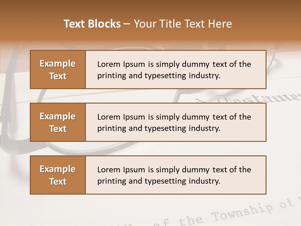 Elderly Hand Human PowerPoint Template