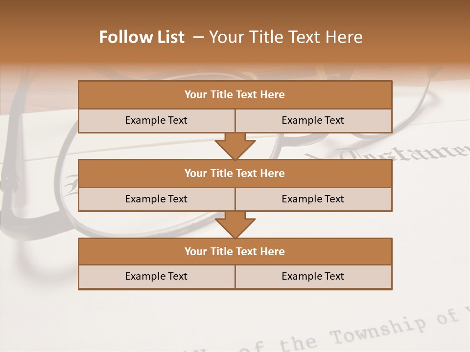 Elderly Hand Human PowerPoint Template