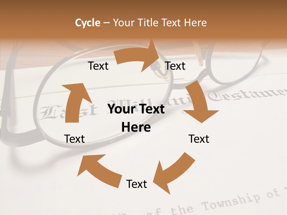 Elderly Hand Human PowerPoint Template