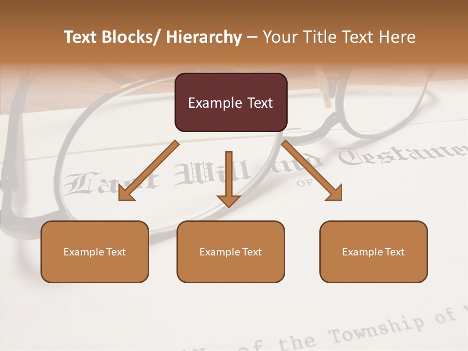 Elderly Hand Human PowerPoint Template