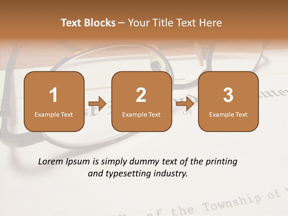 Elderly Hand Human PowerPoint Template