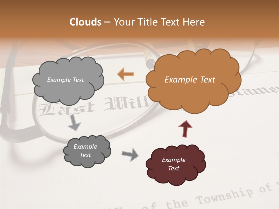 Elderly Hand Human PowerPoint Template