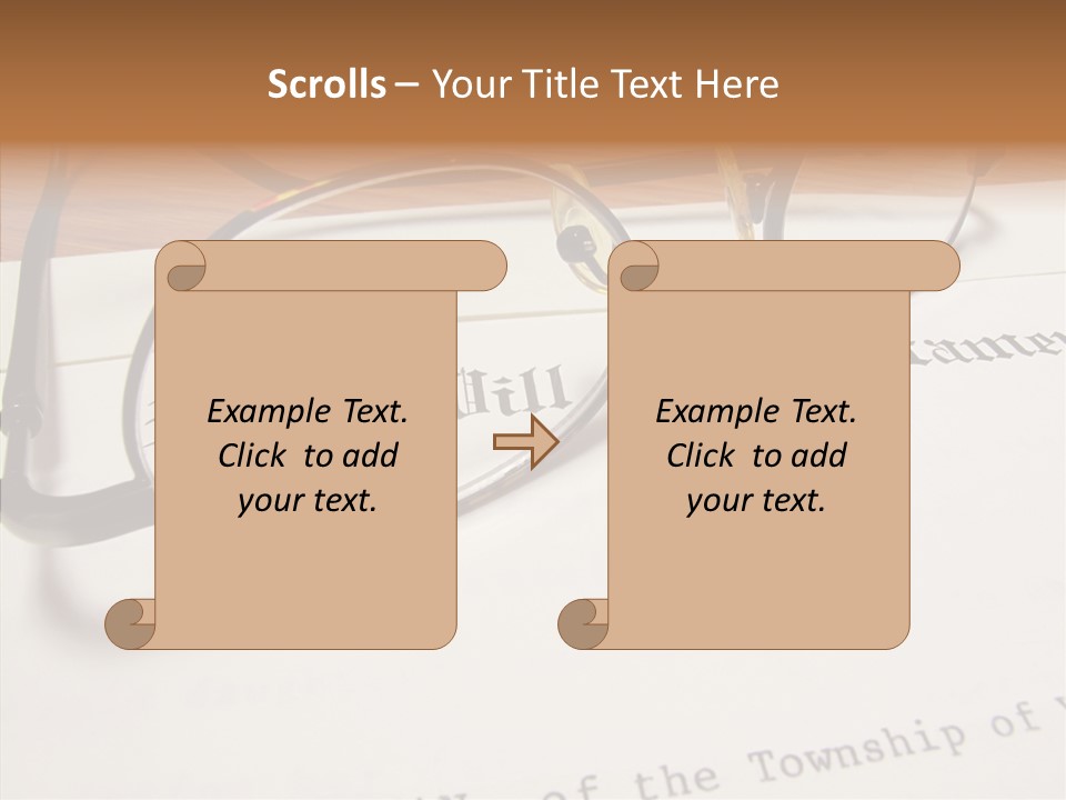 Elderly Hand Human PowerPoint Template