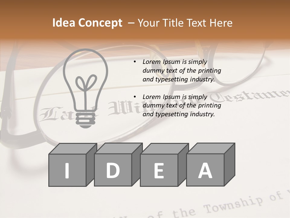 Elderly Hand Human PowerPoint Template