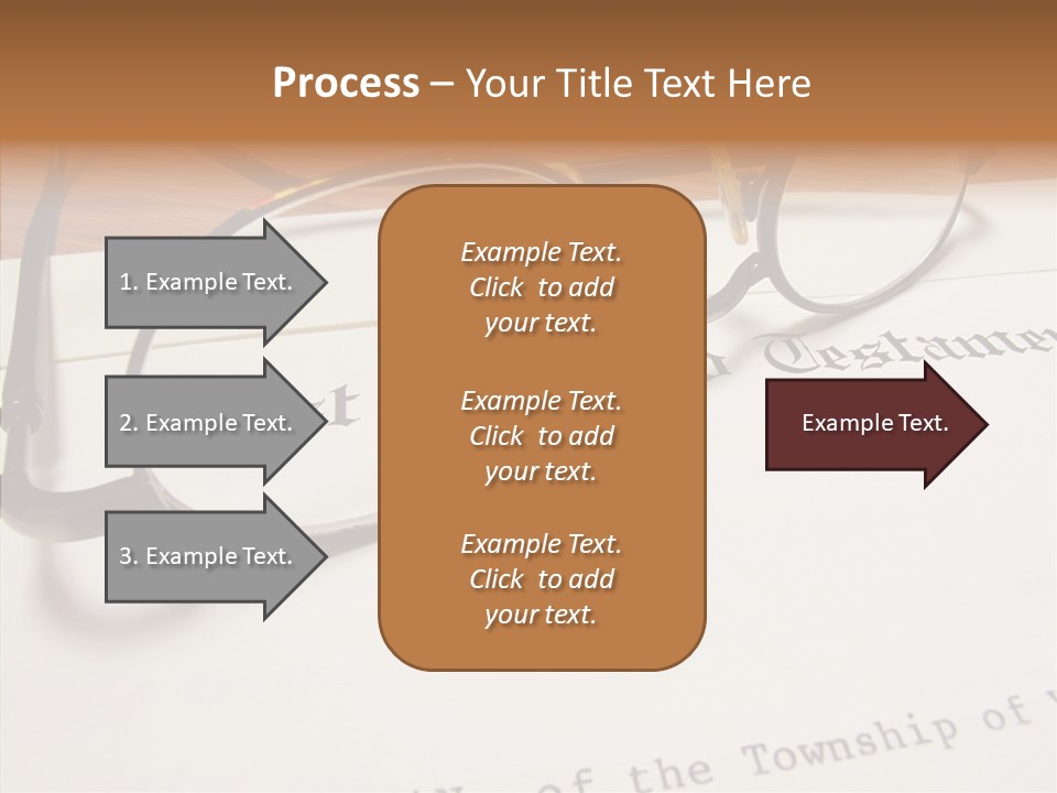 Elderly Hand Human PowerPoint Template