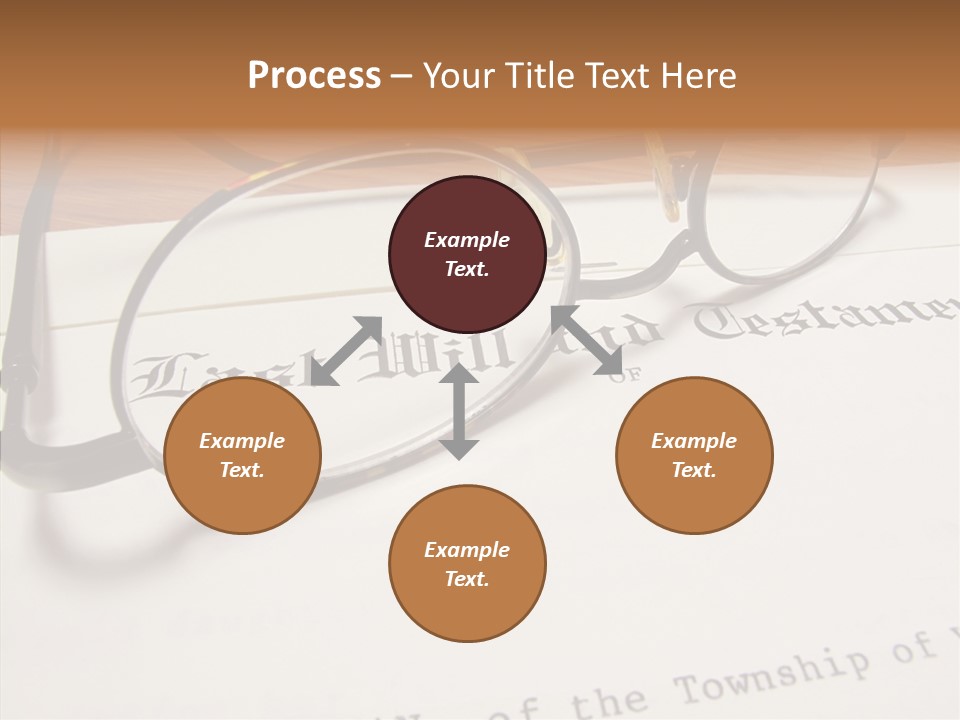 Elderly Hand Human PowerPoint Template