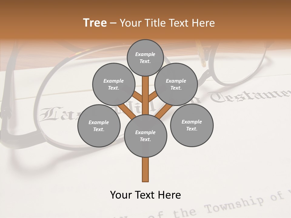 Elderly Hand Human PowerPoint Template