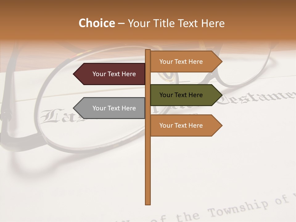 Elderly Hand Human PowerPoint Template