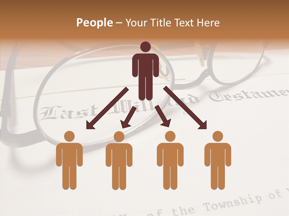 Elderly Hand Human PowerPoint Template